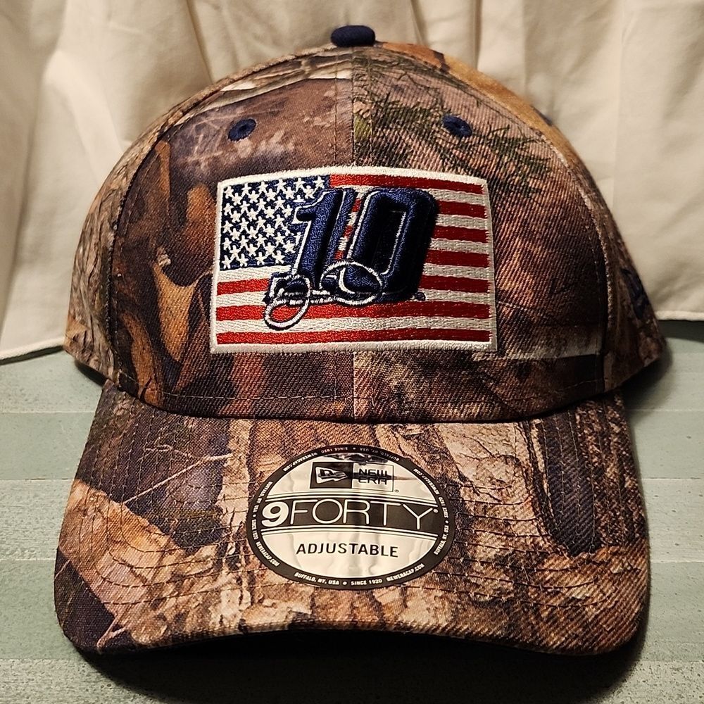 New Era Nascar Danica Patrick 10 Camo Velcroback Hat - New